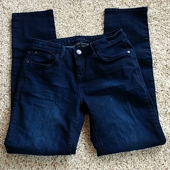 Massini straight leg dark wash jeans size 6 - Picture 1 of 3